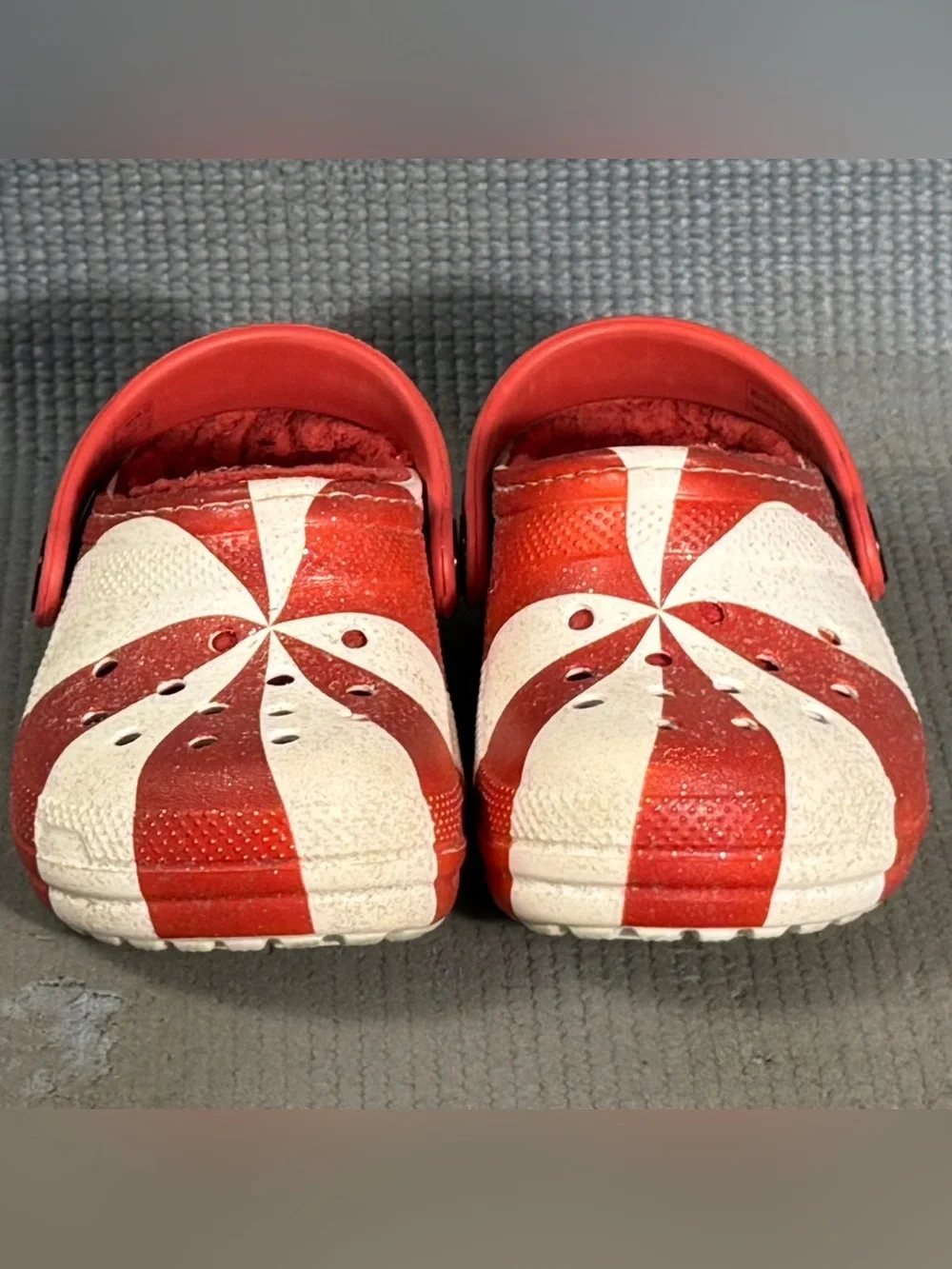 Crocs Classic Holiday Lined Clogs Toddler Size 6C